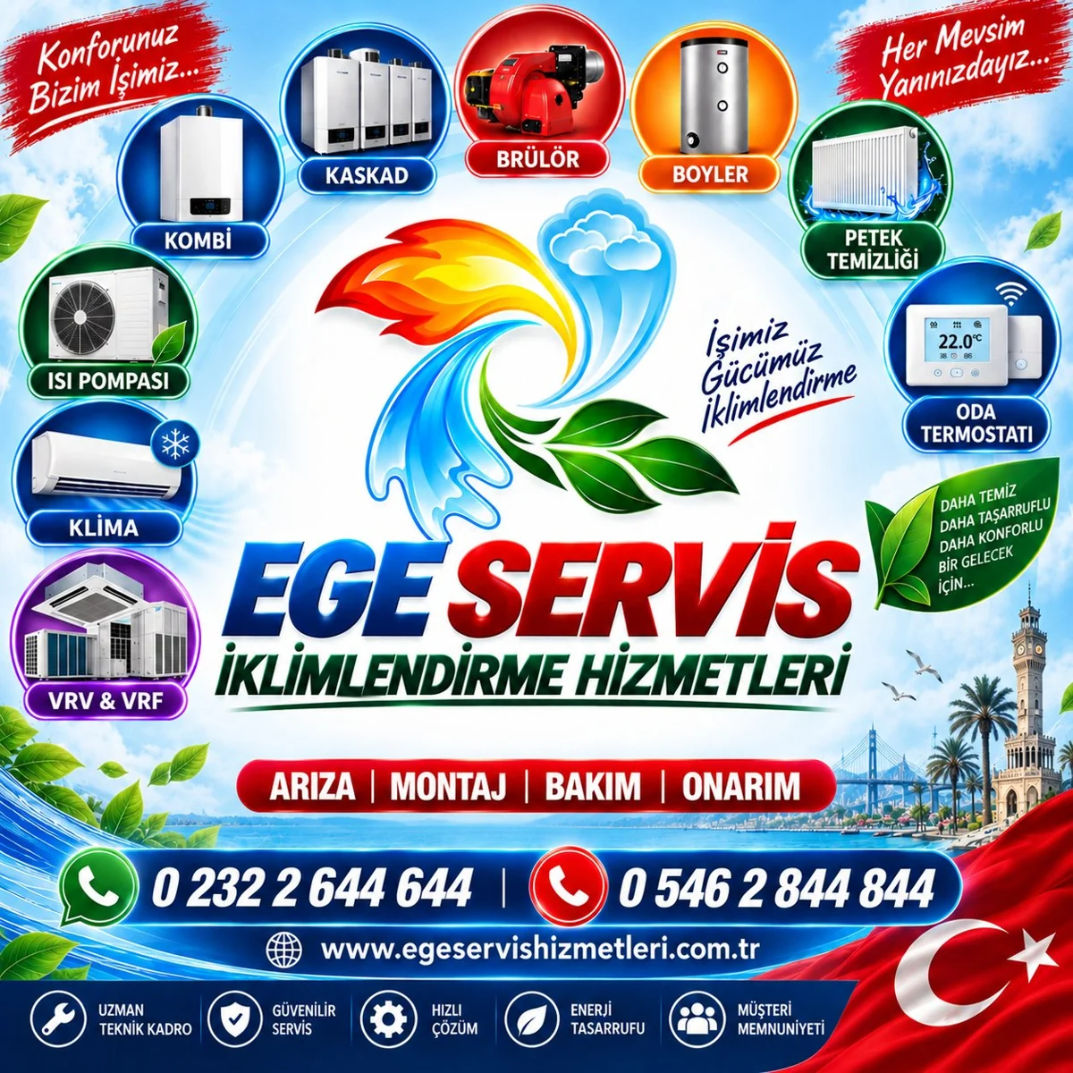 EGE SERVİS İKLİMLENDİRME HİZMETLERİ firma görseli 1