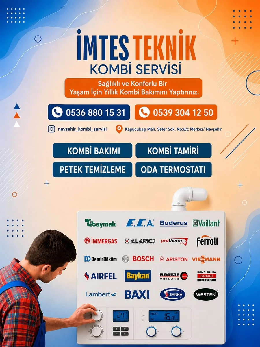İMTES TEKNİK NEVŞEHİR KOMBİ SERVİSİ firma görseli 1